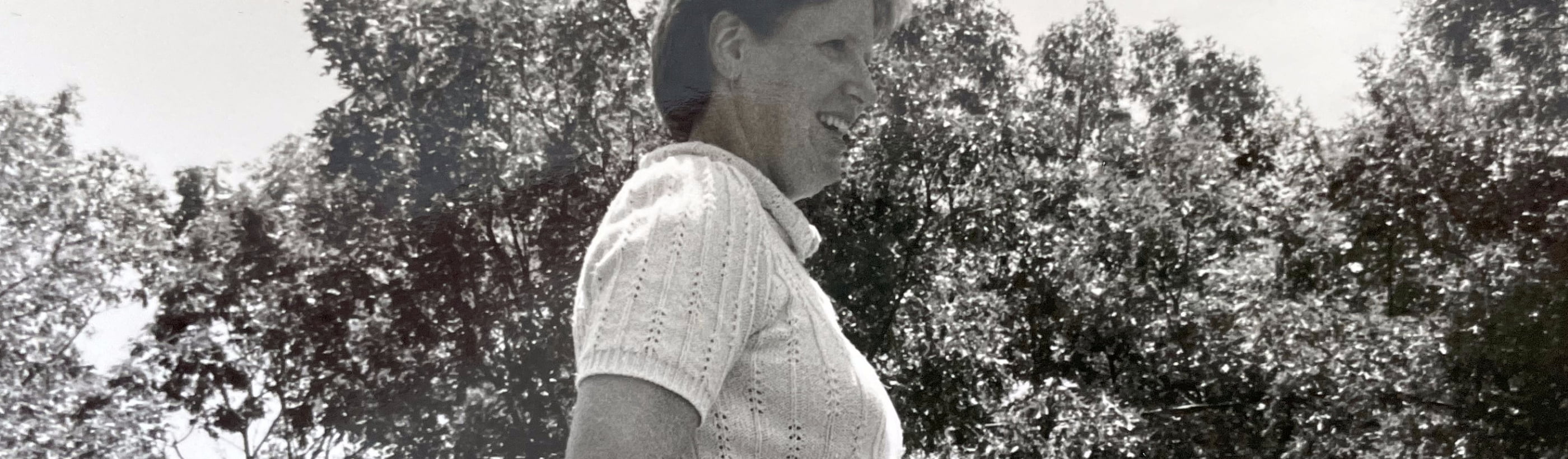 Vintage photo of founder's mother